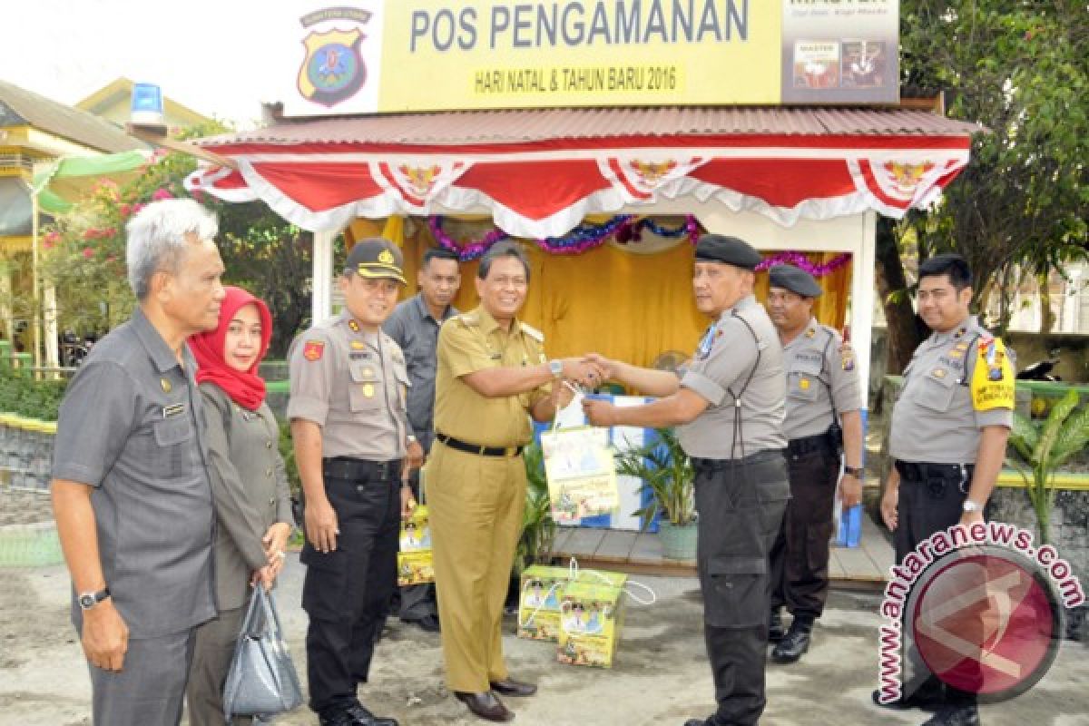 Tinjau Kesiapan Pos Pam Lilin Toba 2015