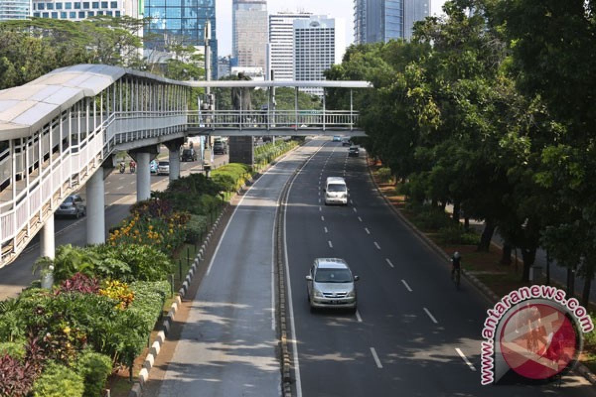 Trotoar kawasan Sudirman-Thamrin akan dilebarkan