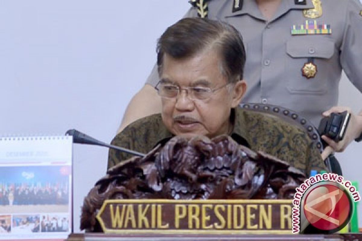 Wapres Jusuf Kalla bertolak ke Manado