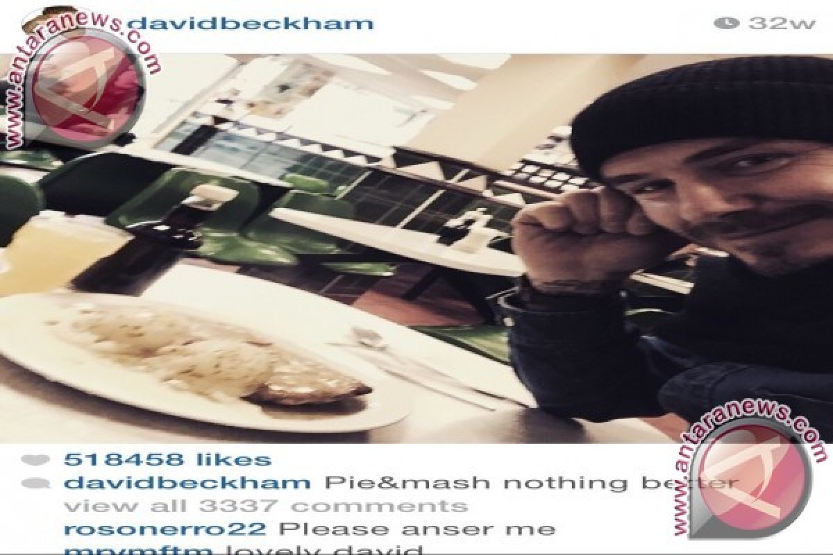 Beckham Rogoh Kocek 1.000 Poundsterling demi Makanan ini