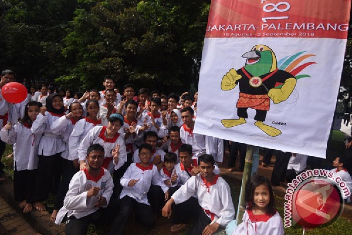 Seniman komentari maskot Asian Games 2018 