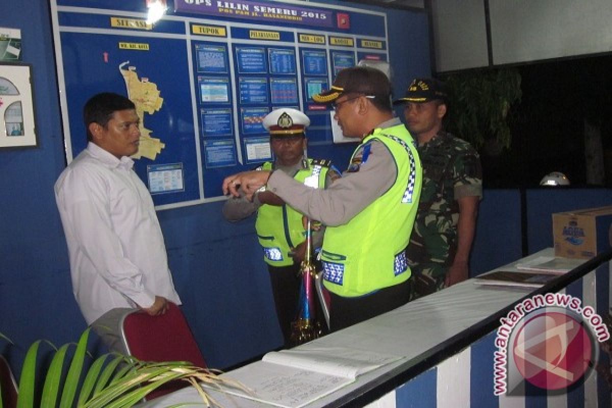 Wali Kota Kediri Pantau Pengamanan Jalur Lalu Lintas      