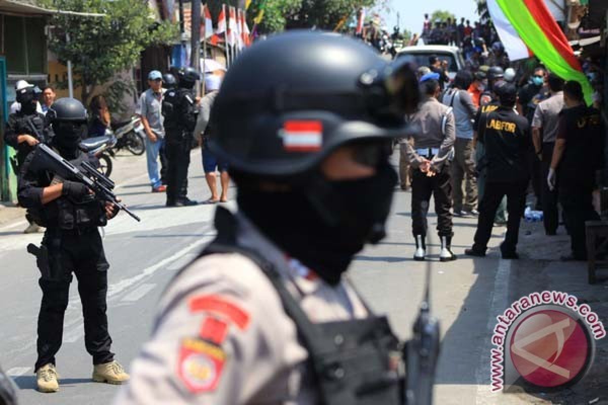 Densus 88 tangkap seorang tersangka teroris di Balikpapan