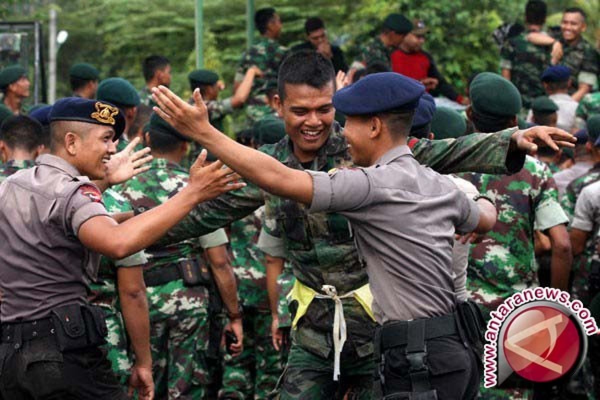 Konflik TNI-Polri meningkat 300 persen di Sulselbar