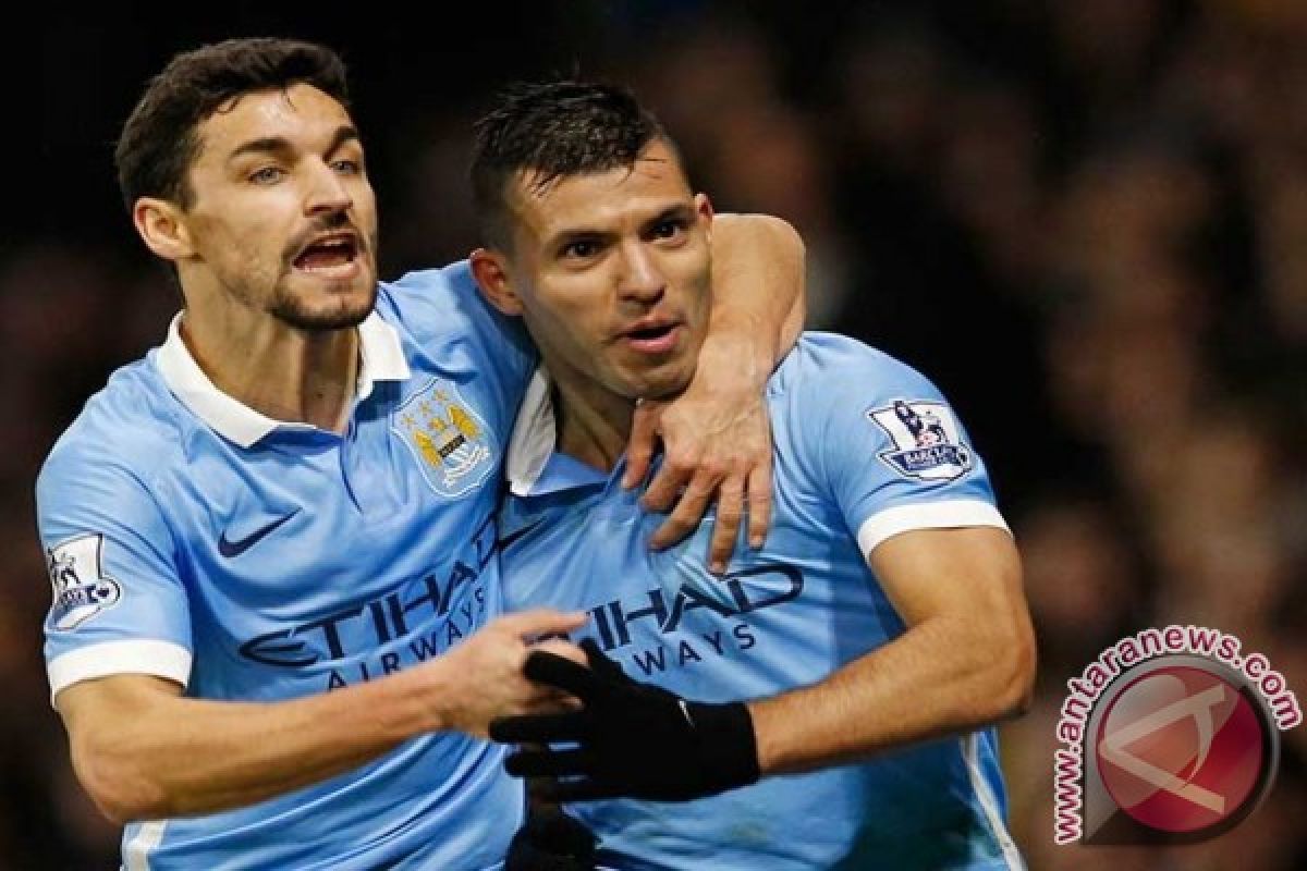 Manchester City kalah 1-2 dari Everton