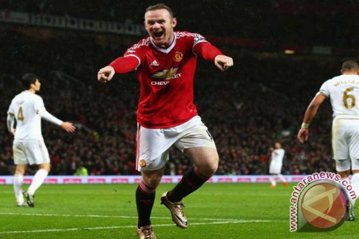 Rooney antar MU ungguli Bournemouth sementara 1-0