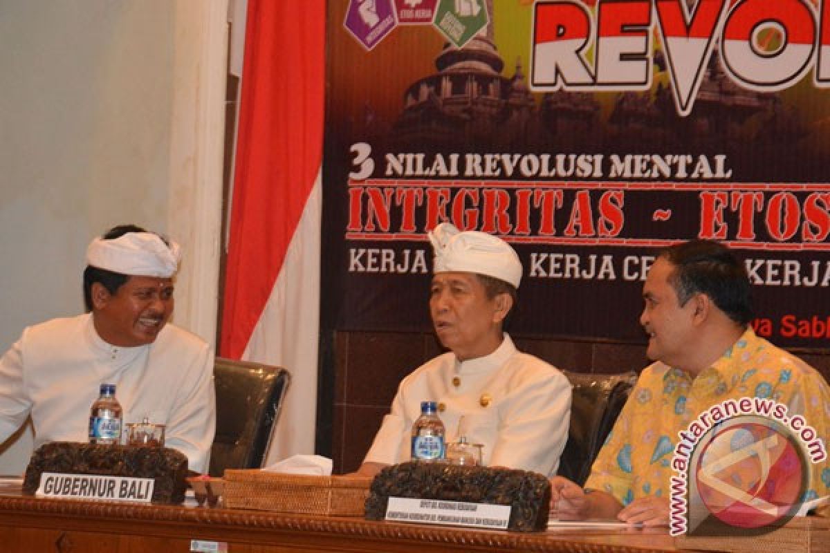 Bali Deklarasikan Gerakan Nasional Revolusi Mental