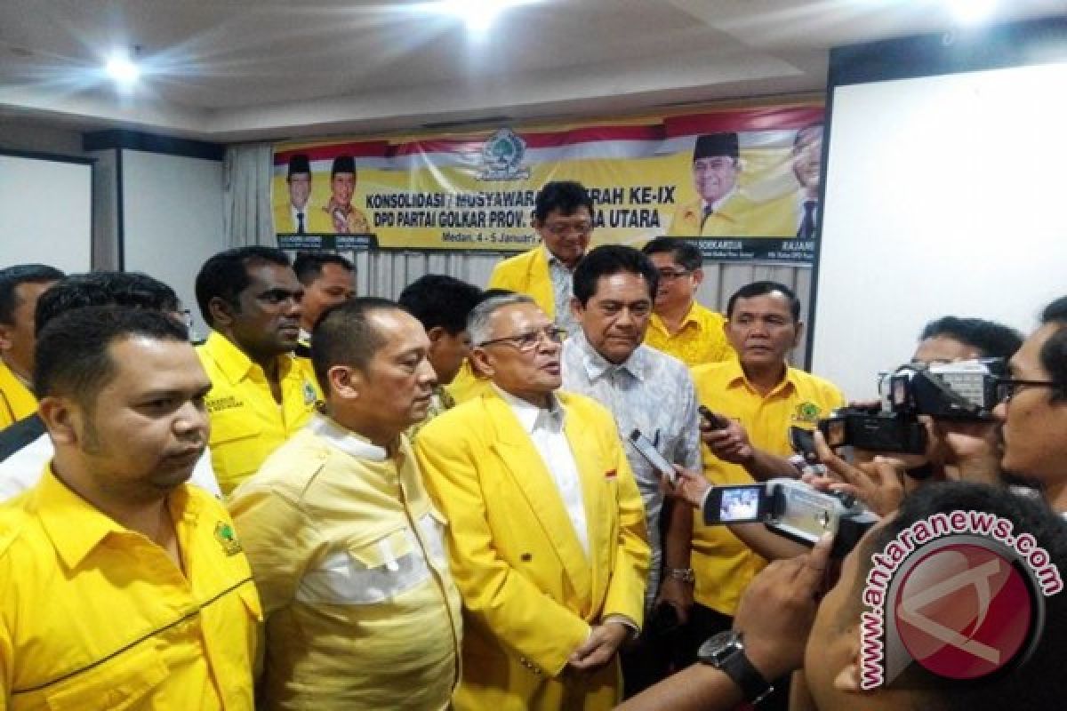 Rajamin Sirait Terpilih Jadi Ketua Golkar Sumut 