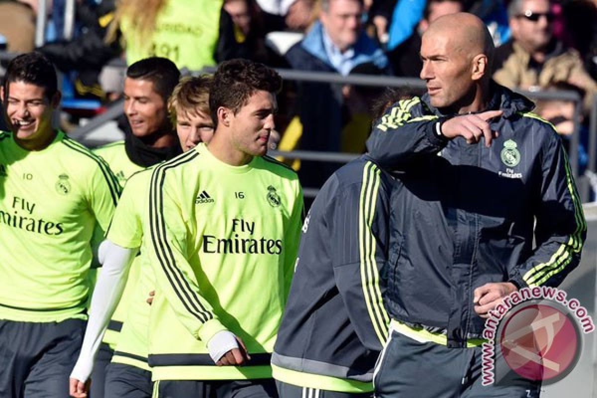 Zidane: Real Akan Tetap Serang Atletico