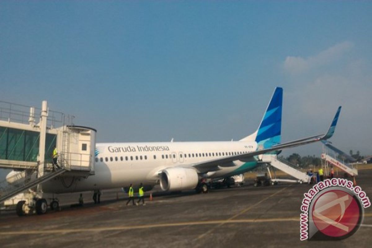 Penerbangan Garuda Belum Terpengaruh Letusan Gunung Soputan