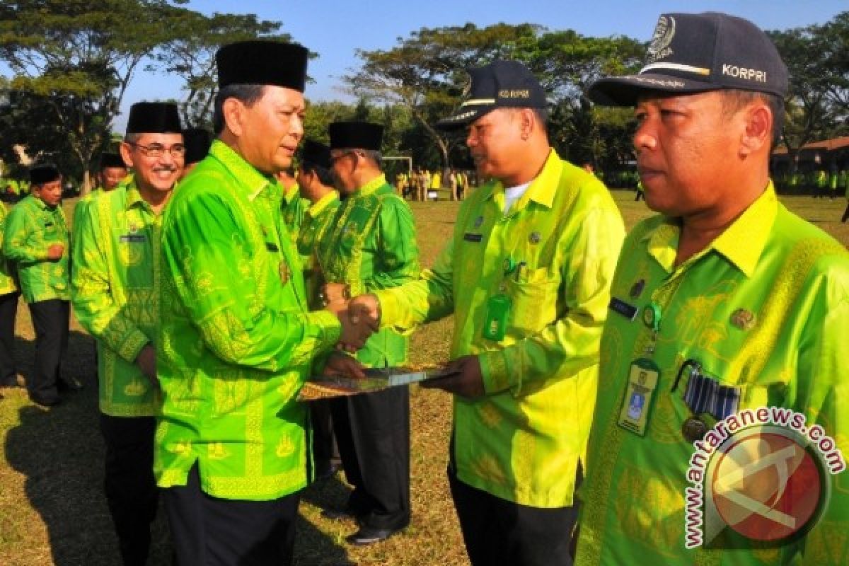 Apel Gabungan Peringatan Hari Jadi Sergai