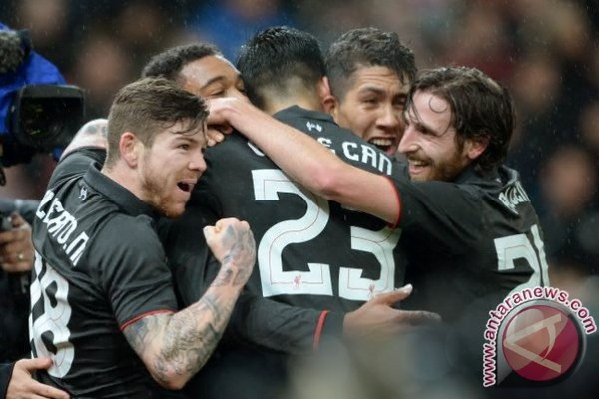 Liverpool bungkam Stoke 1-0 di leg pertama Piala Liga