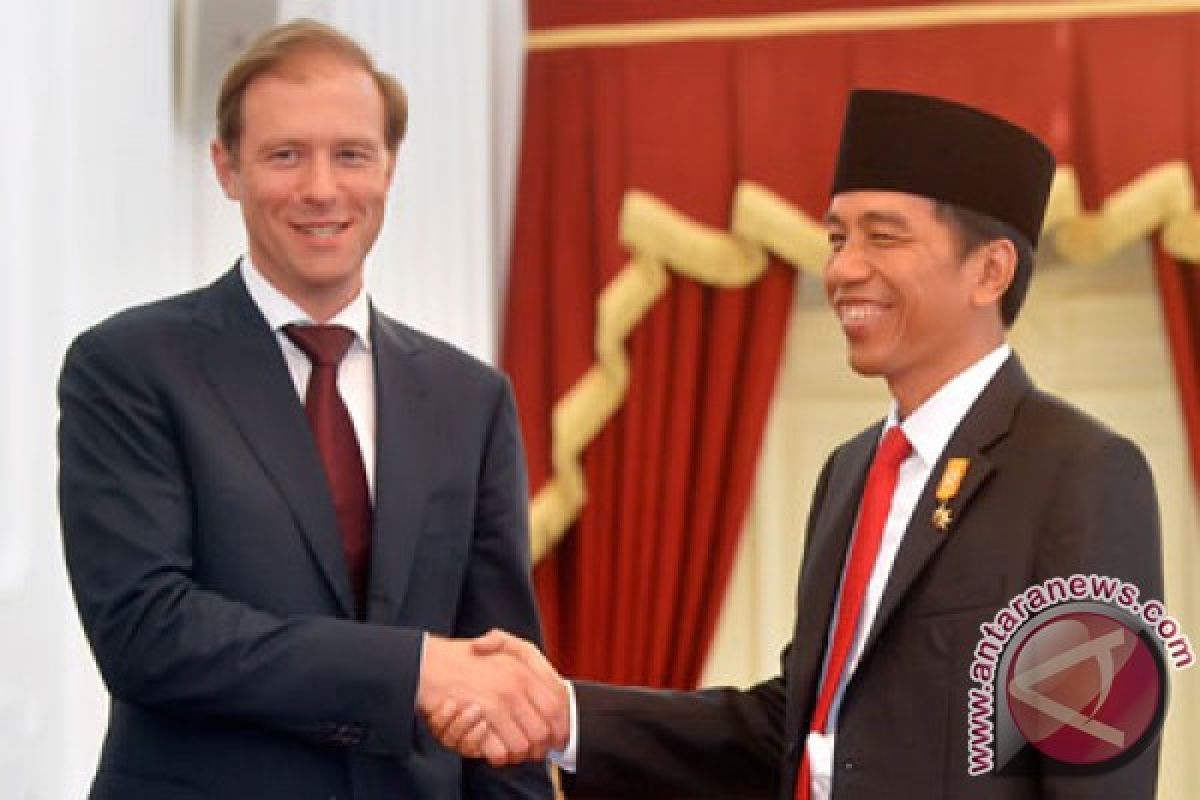 Presiden Jokowi terima utusan Presiden Rusia