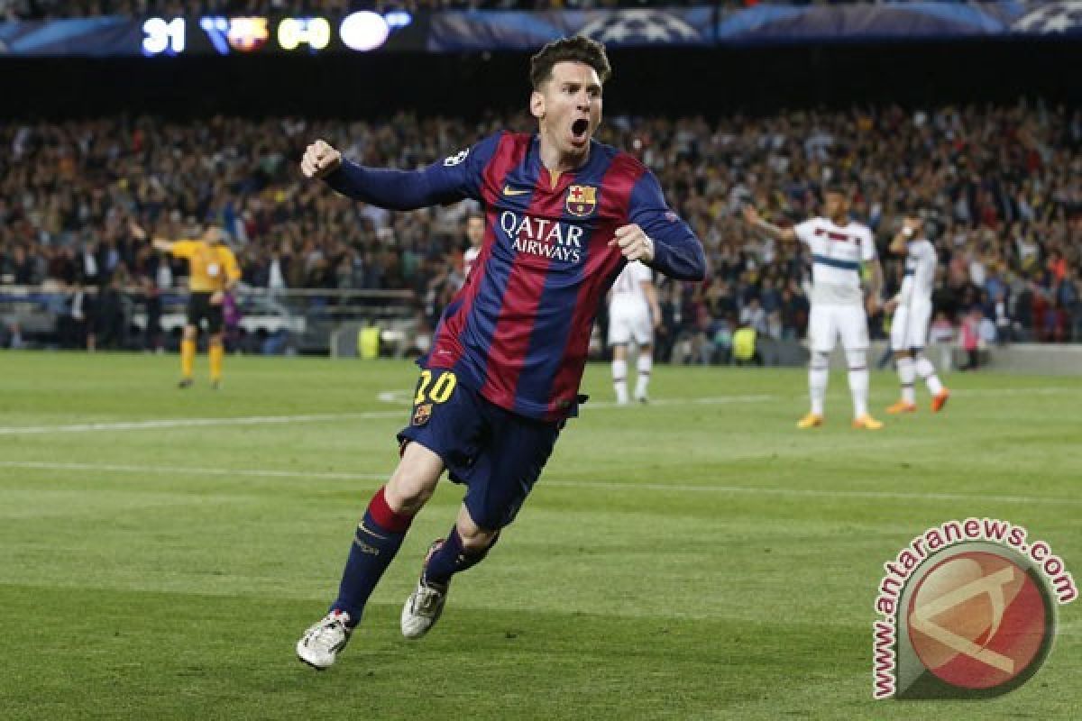 Barcelona Tundukkan Real Madrid 3-2, Messi Cetak Dua Gol