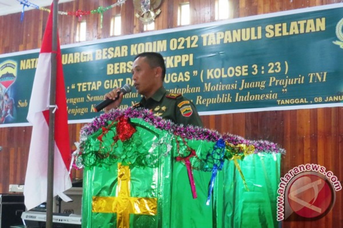 Dandim 0212: Antar Umat Itu Selalu Menjunjung Tolerasi Beragama