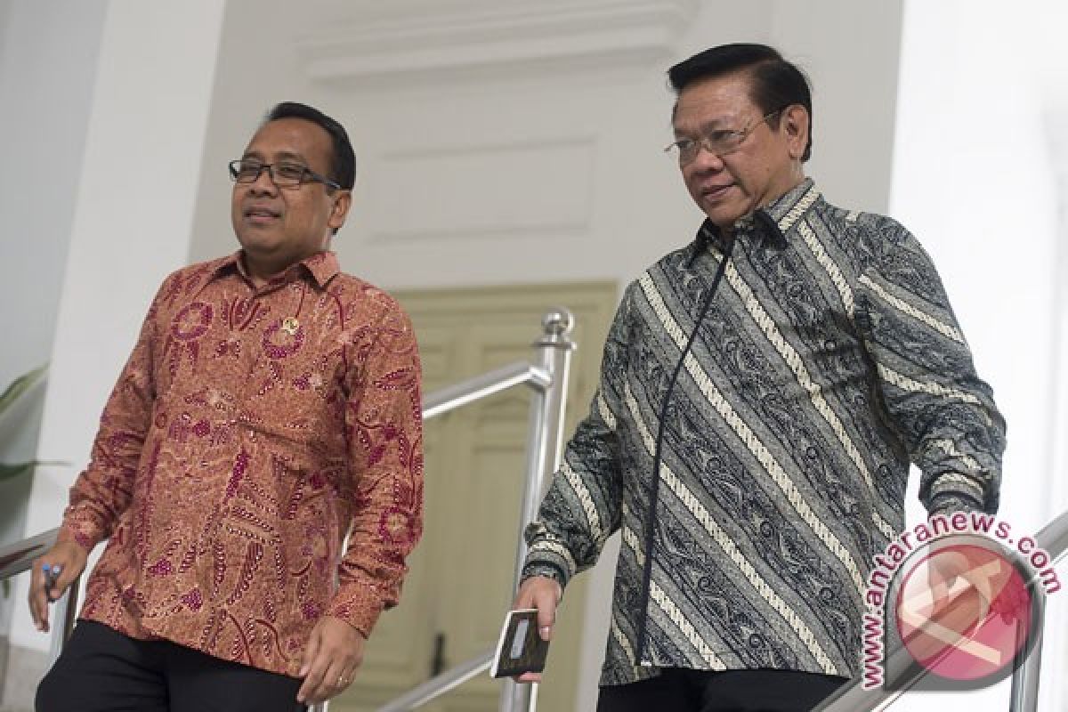 Agung Laksono temui Jokowi