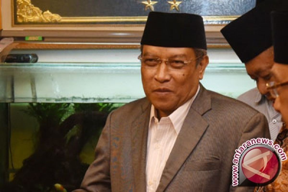 Said Aqil Bicara Kemiskinan di Depan Jokowi