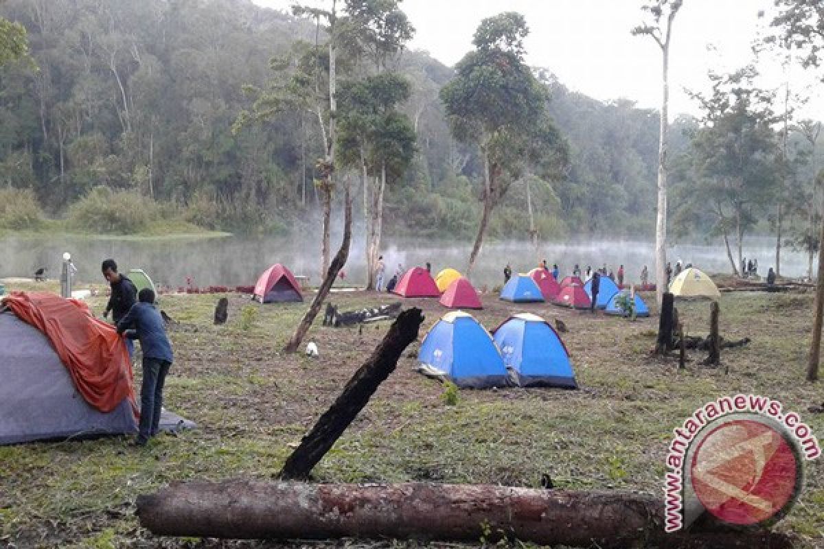 Danau Tambing Kembali Ramai Dikunjungi Wisatawan 