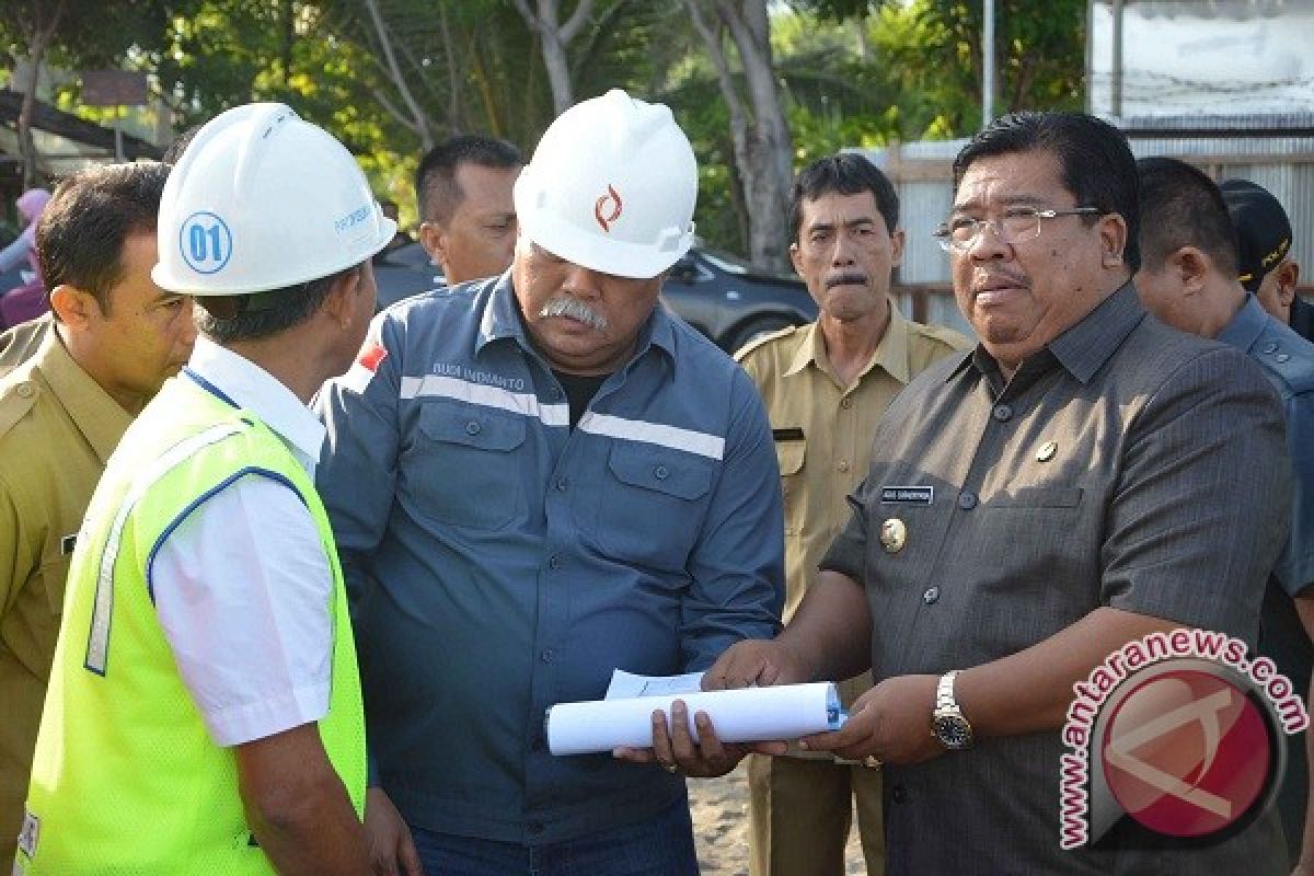 Bupati Tinjau Dermaga Curah Cair Celukan Bawang