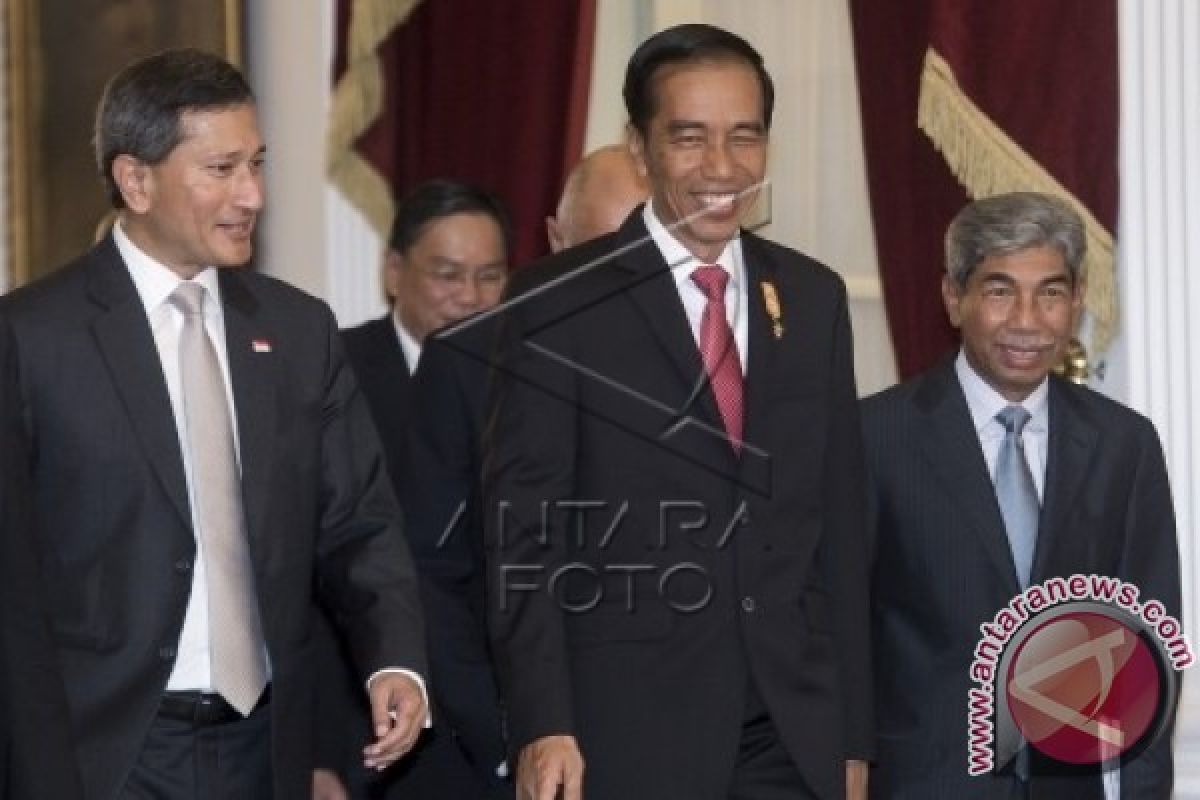 Presiden Terima Kunjungan Kehormatan Menlu Singapura