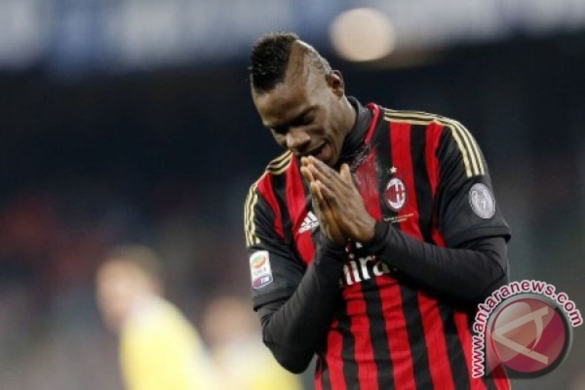 Dua gol Balotelli Tak Bisa Selamatkan Nice