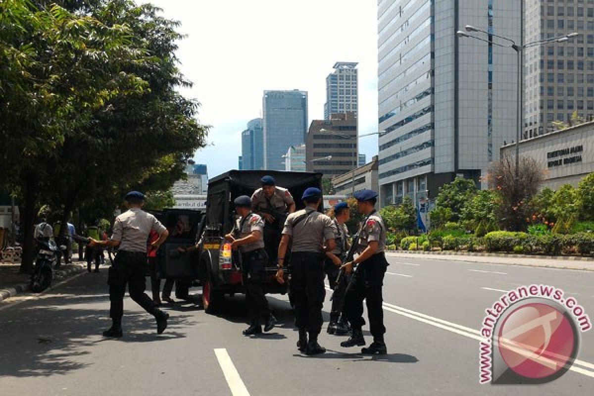 Polisi pastikan tak ada ancaman bom di pos Palmerah