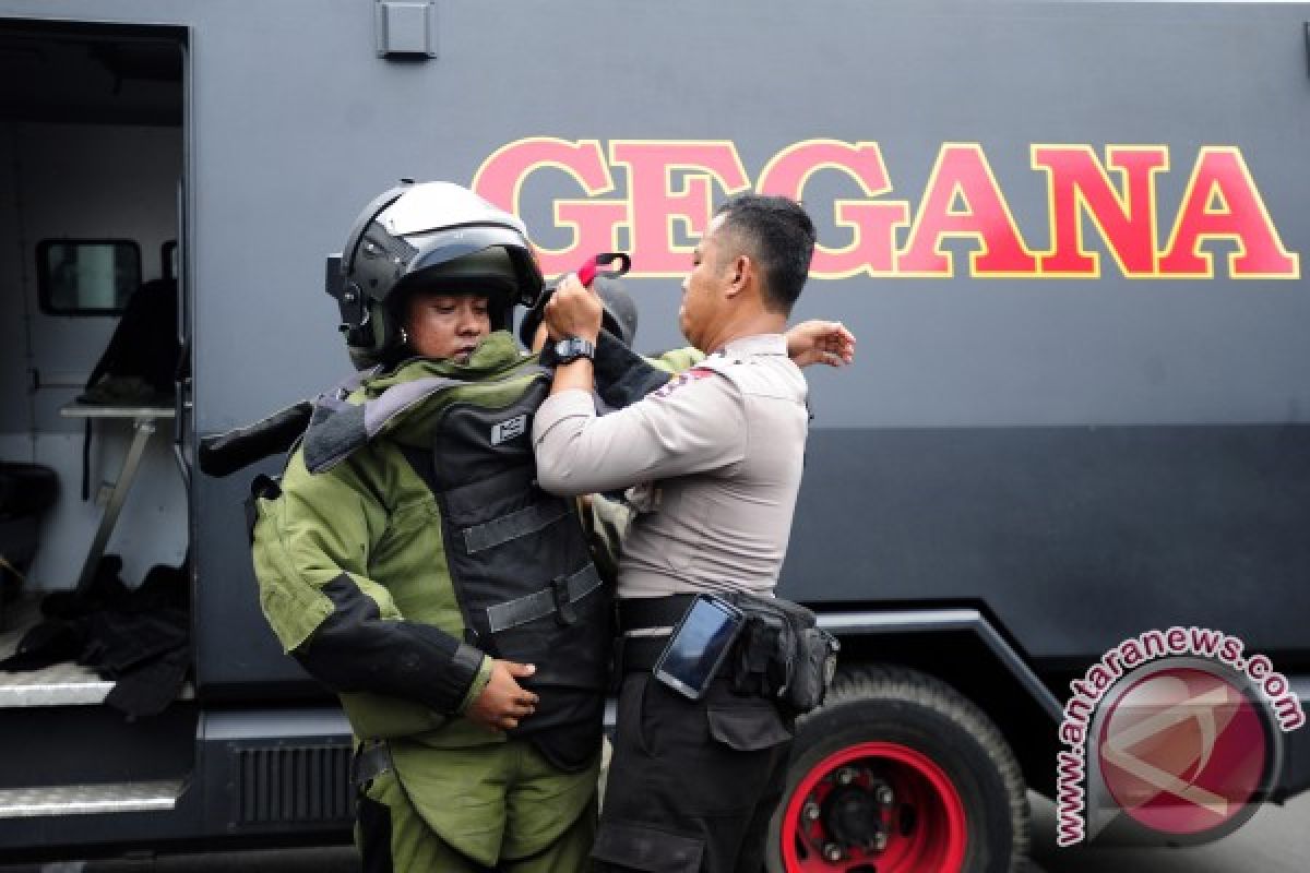 BOM JAKARTA - Mabes Polri: siaga satu seluruh Indonesia