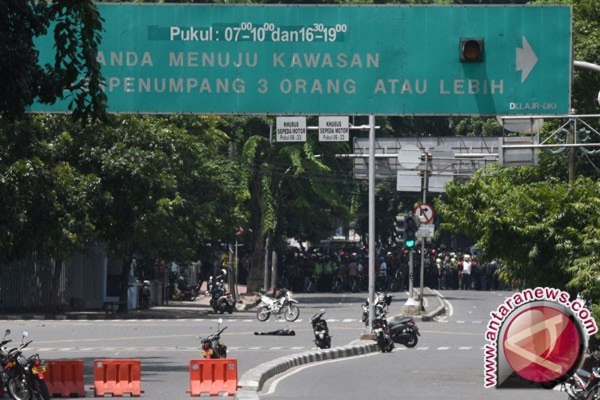 Pembom Sarinah bawa senjata dan tanpa topeng