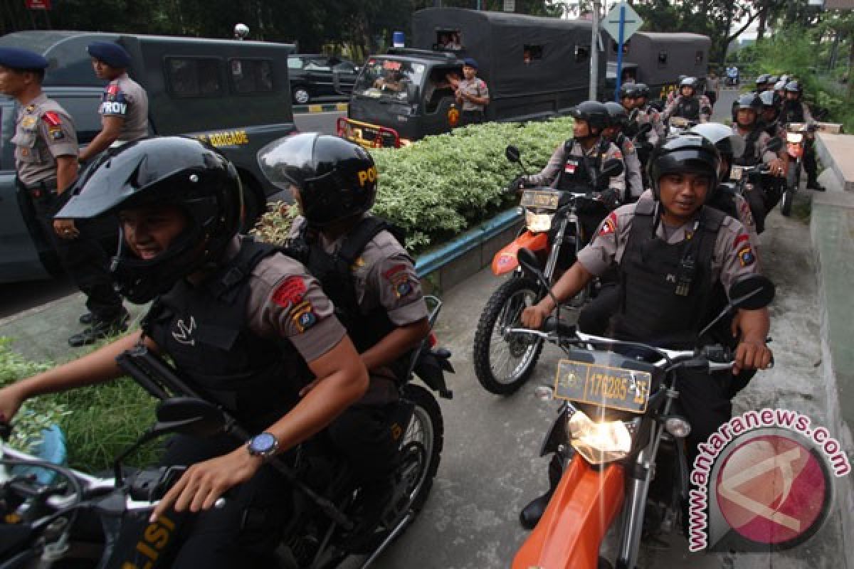 Brigade Mobil tingkatkan patroli di pusat keramaian