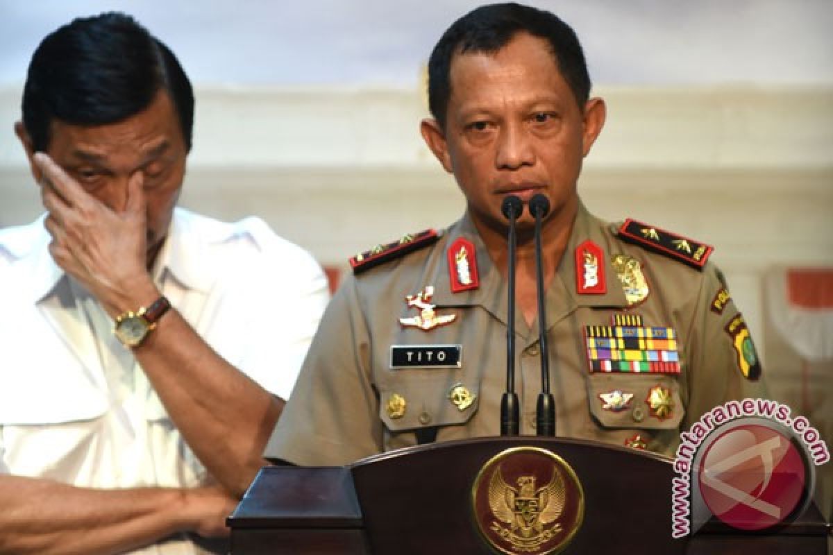 Inspektur Jenderal Polisi Tito Karnavian jadi kepala BNPT