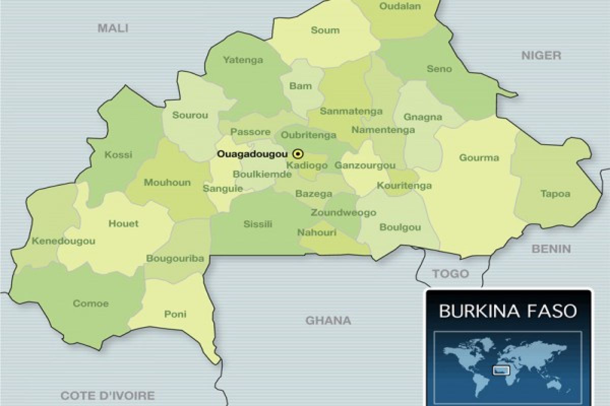 Konvoi makanan dan truk transportasi diserang di Burkina Faso, 29 orang tewas