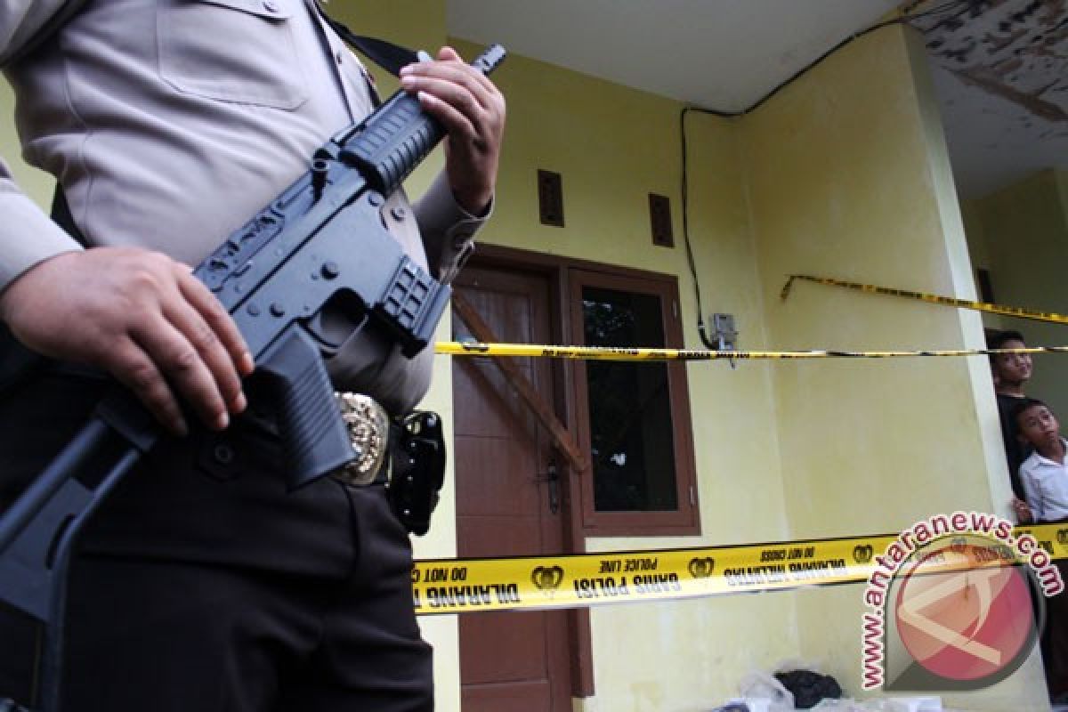 Polisi geledah kembali rumah terduga teroris Temanggung