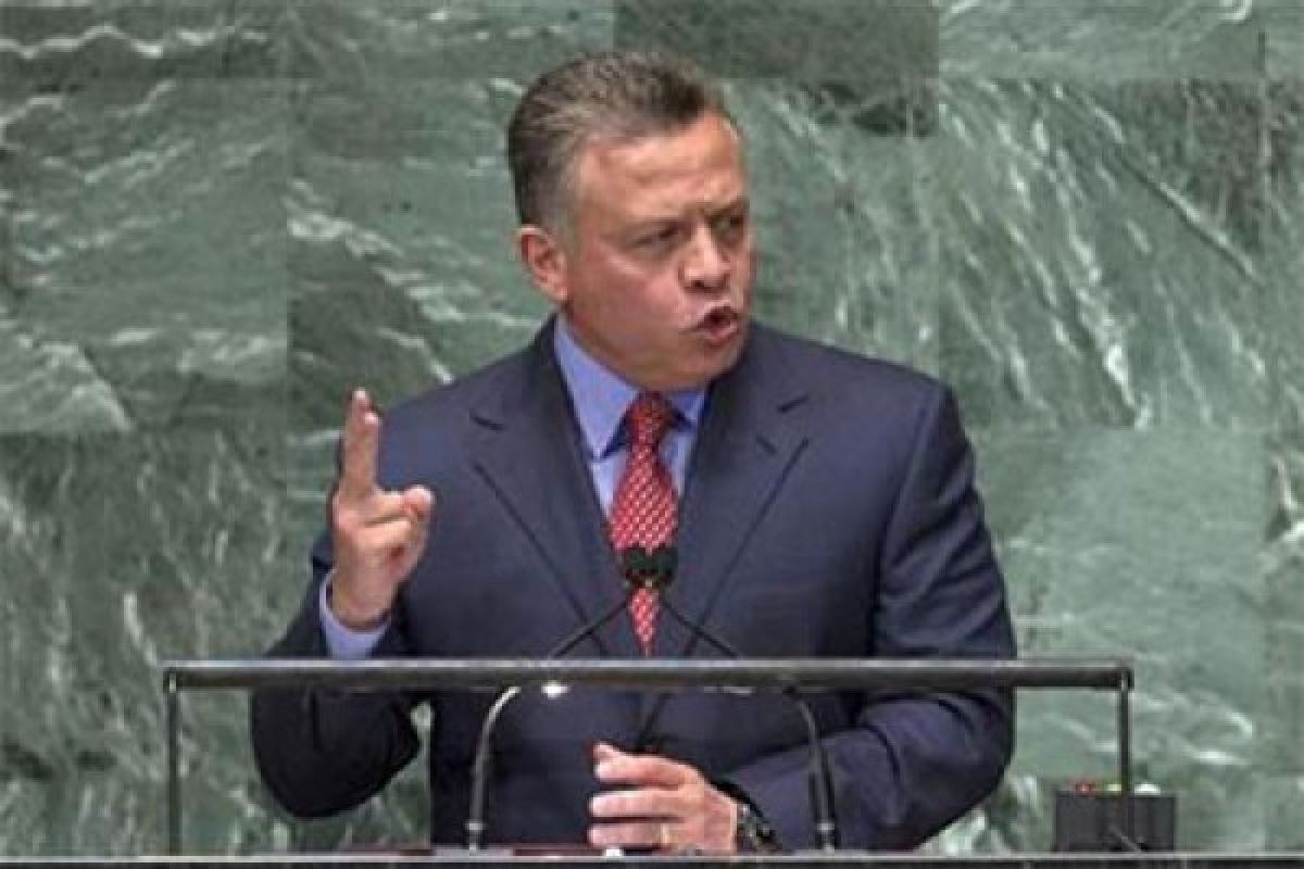 King Abdullah of Jordania says east Jerusalem must be capital of Palestinian state
