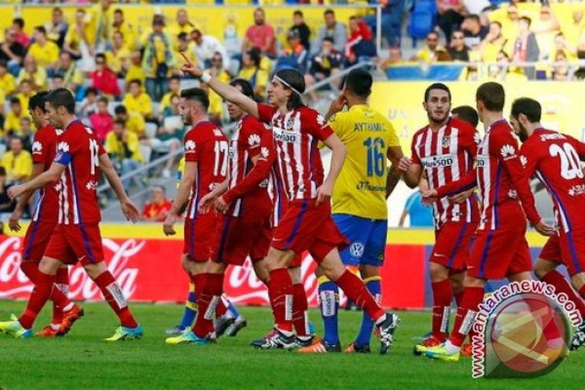 Atletico gagal rebut kembali puncak klasemen dari Barca