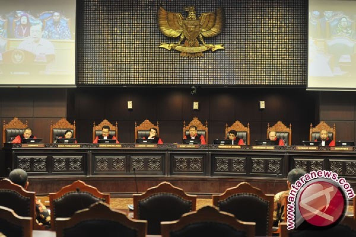 MK lanjutkan sidang uji aturan dana kampanye