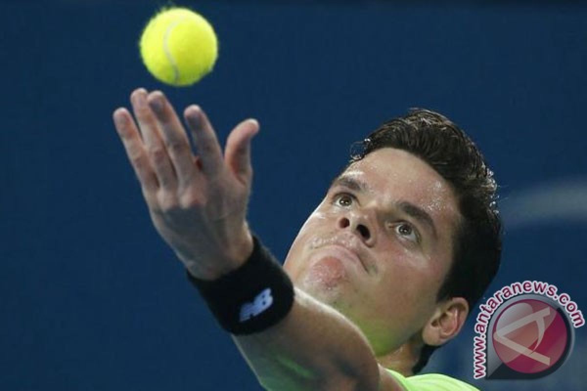 Raonic kalahkan Goffin untuk mencapai final Indian Wells