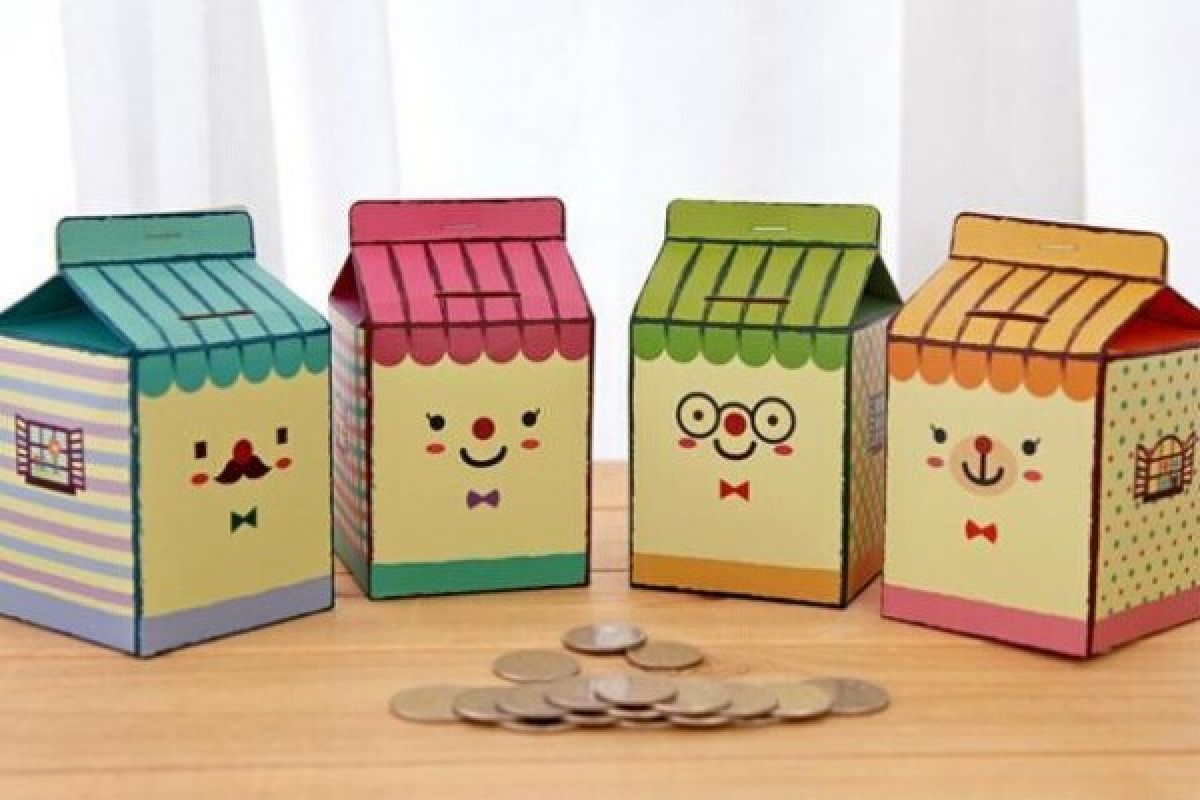 Berawal dari Iseng, Celengan Limbah Karton Banyak Diminati