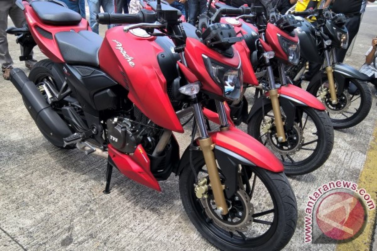 Dengan 200cc, TVS Apache tantang segmen motor sport Indonesia