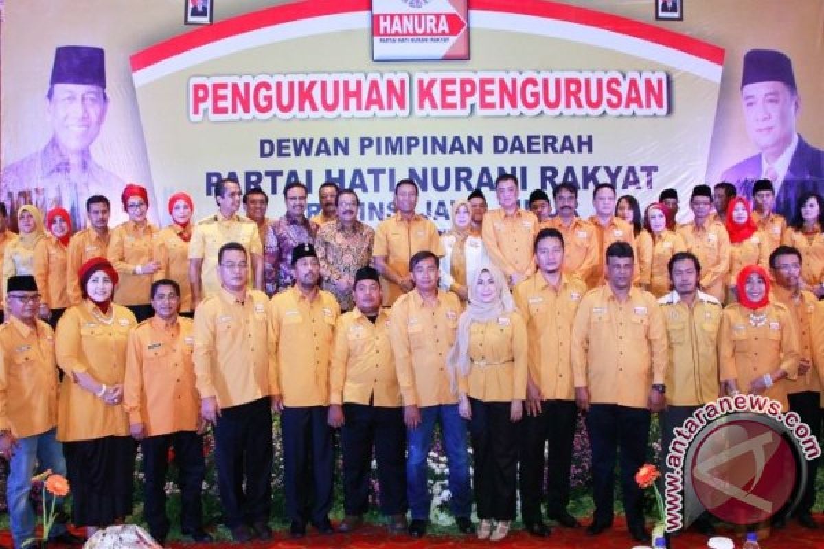 Wishnu Wardhana Komitmen Besarkan Hanura Surabaya