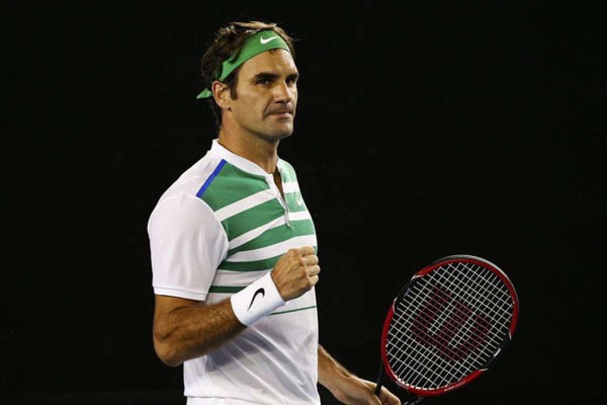 Federer lewati pertandingan pertama sejak kemenangan di Wimbledon