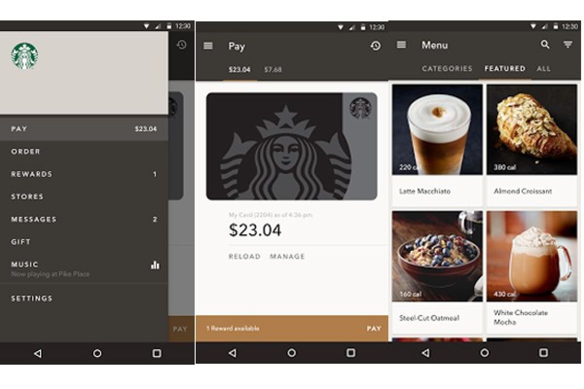 Aplikasi android Starbucks mungkinkan beli kopi tanpa antre