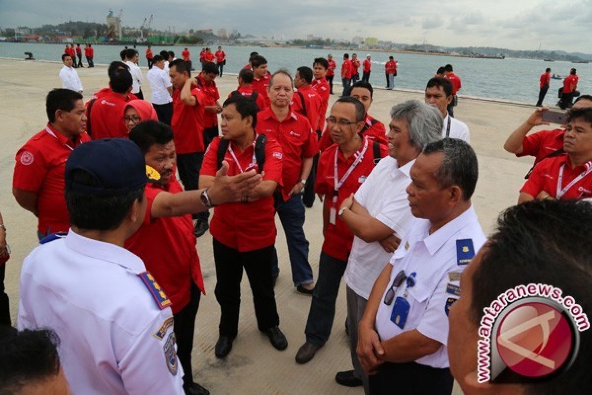 Petinggi Pelindo Kunjungi Sejumlah Pelabuhan Batam