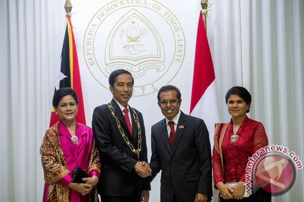 Presiden Terima Bintang Kehormatan Timor Leste