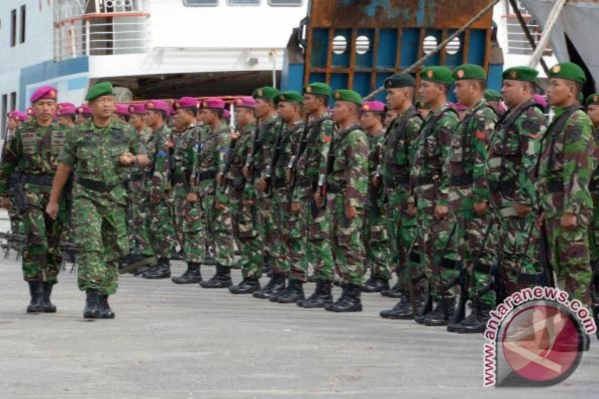Dua puluh personel TNI amankan pulau terluar Mapia