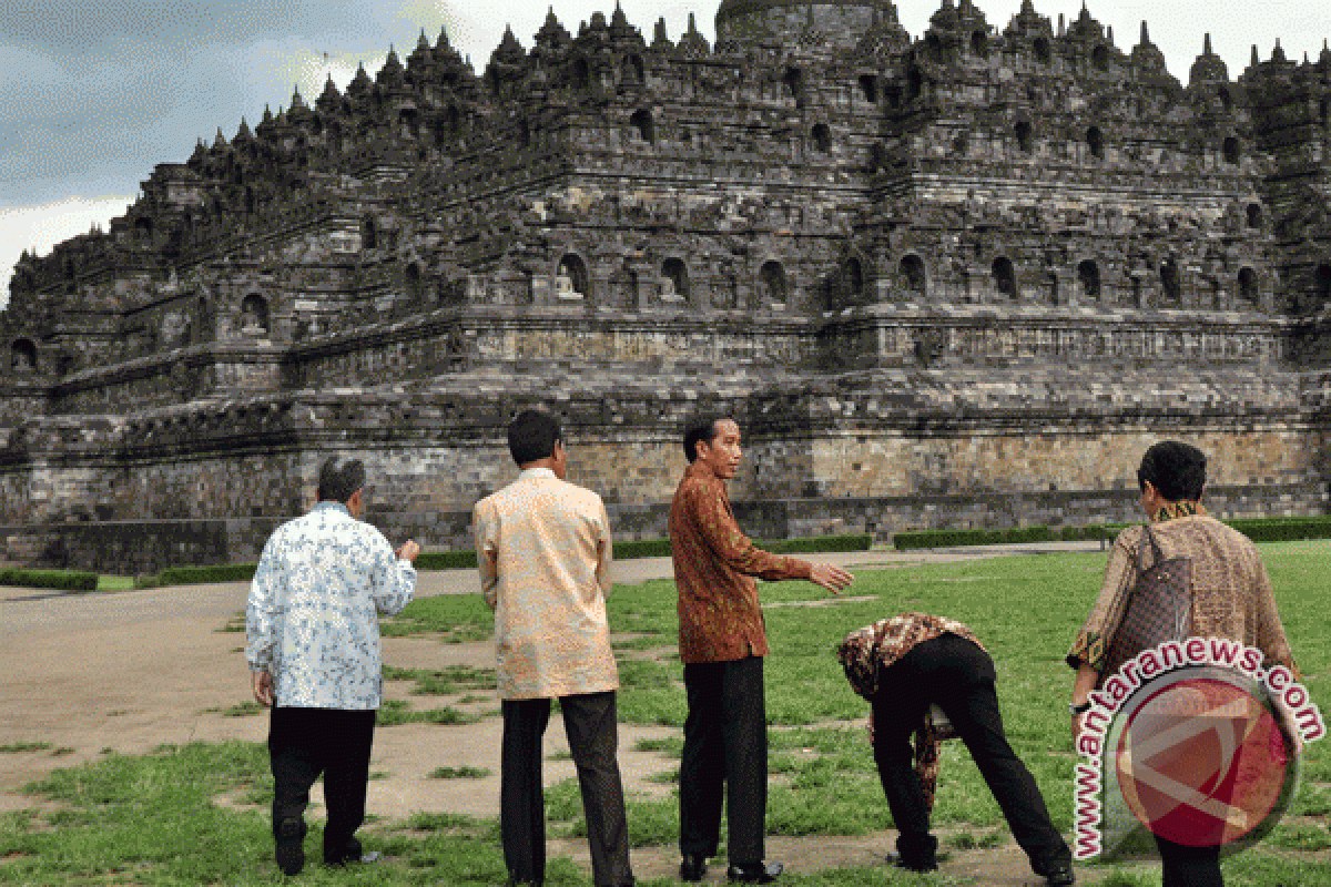 Presiden Jokowi: Pengembangan Borobudur tingkatkan kunjungan wisman