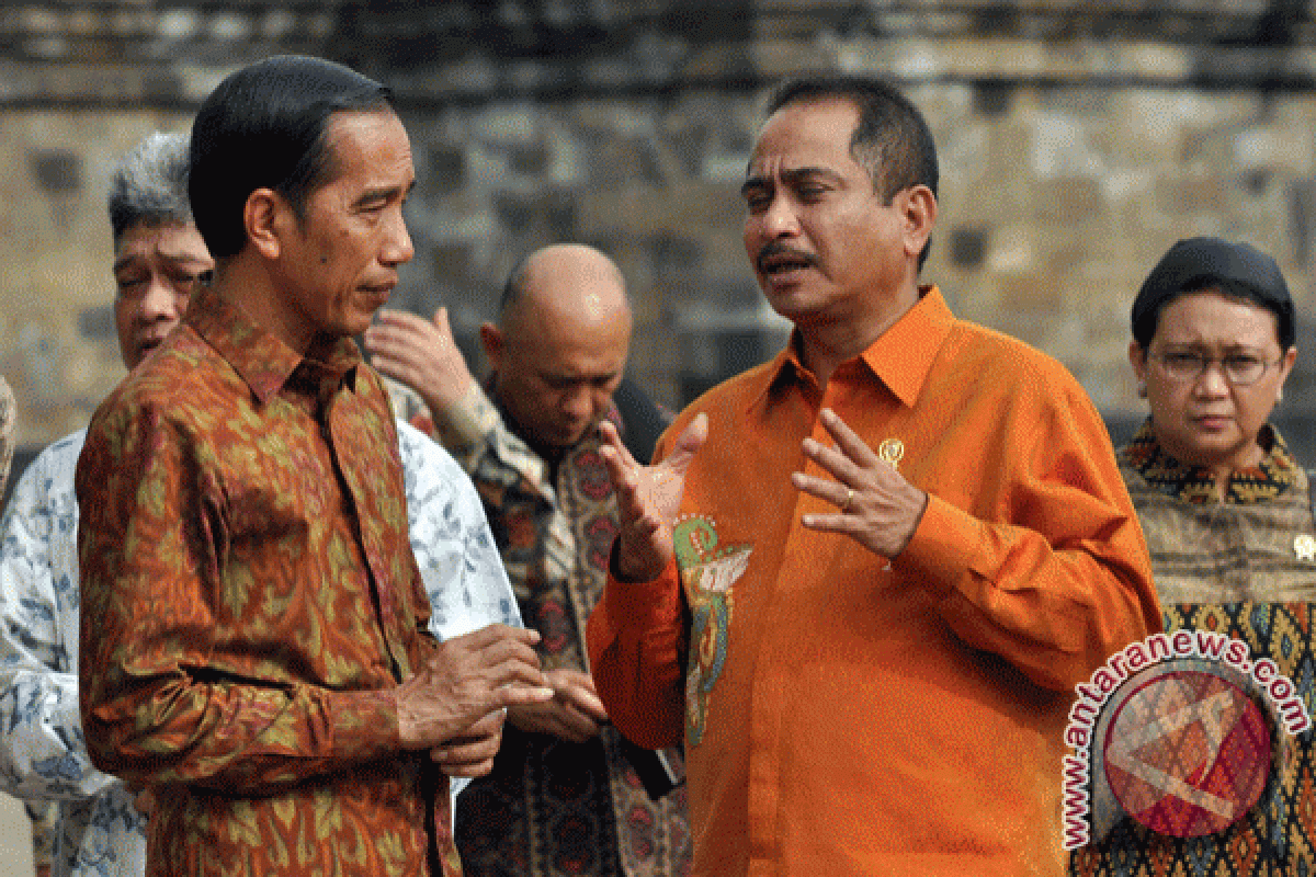 Presiden Jokowi minta Borobudur dilengkapi fasilitas bintang empat