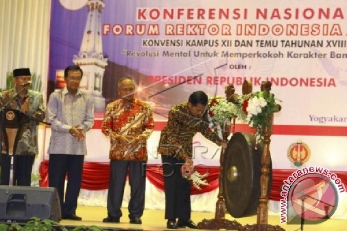 Presiden Buka Konferensi Nasional Forum Rektor Indonesia 2016 