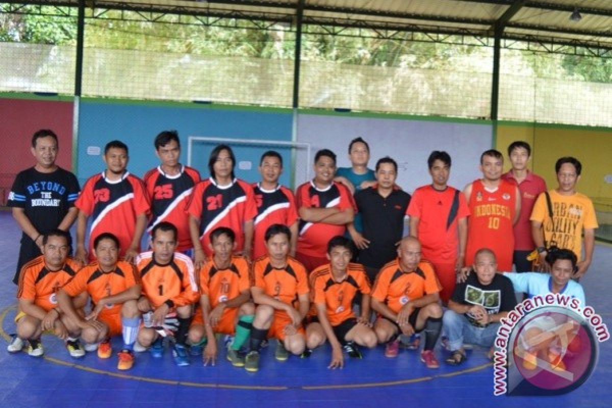 PWI Barut dan Barsel Adakan Latih Tanding Futsal