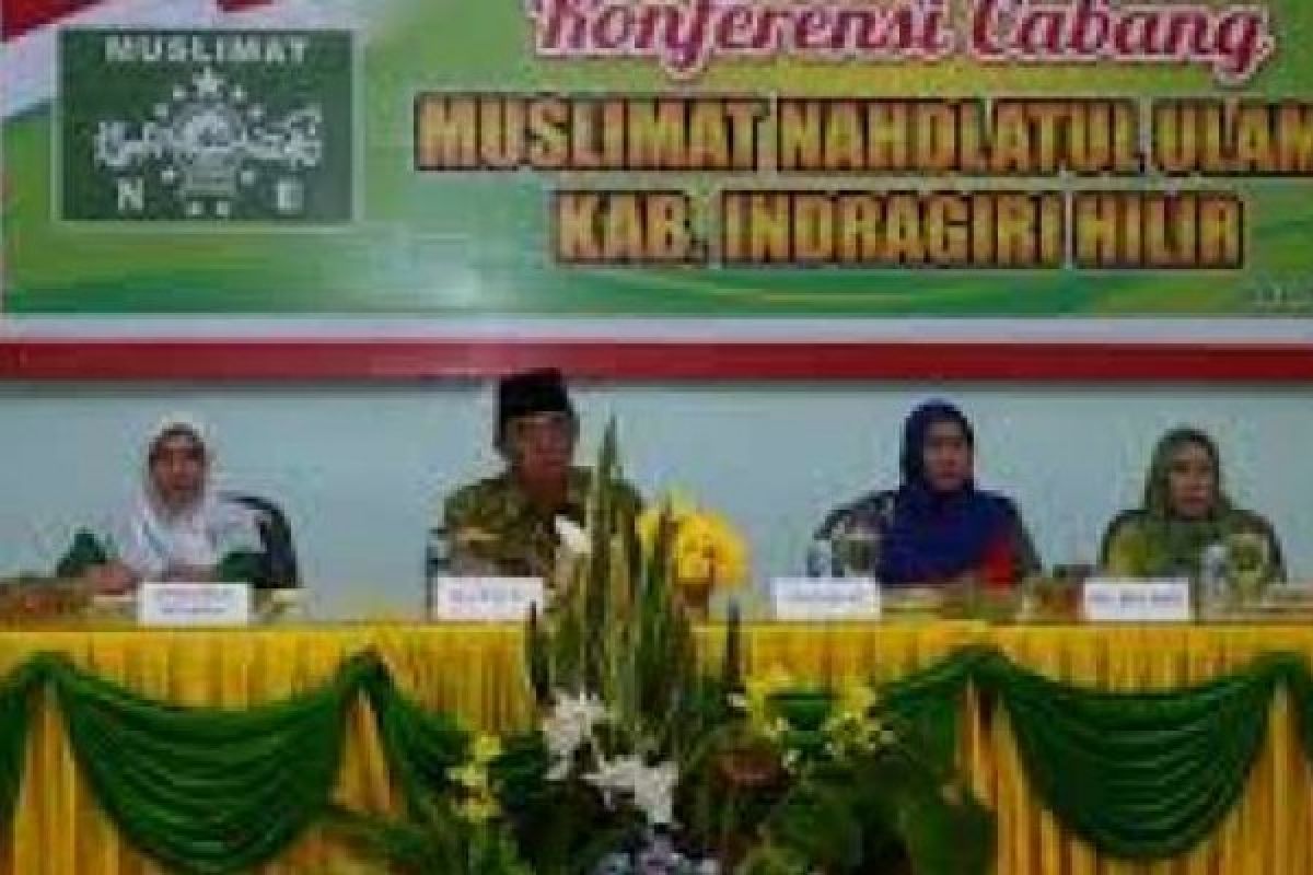 Bupati Indragiri Hilir Buka Konferensi Muslimat NU