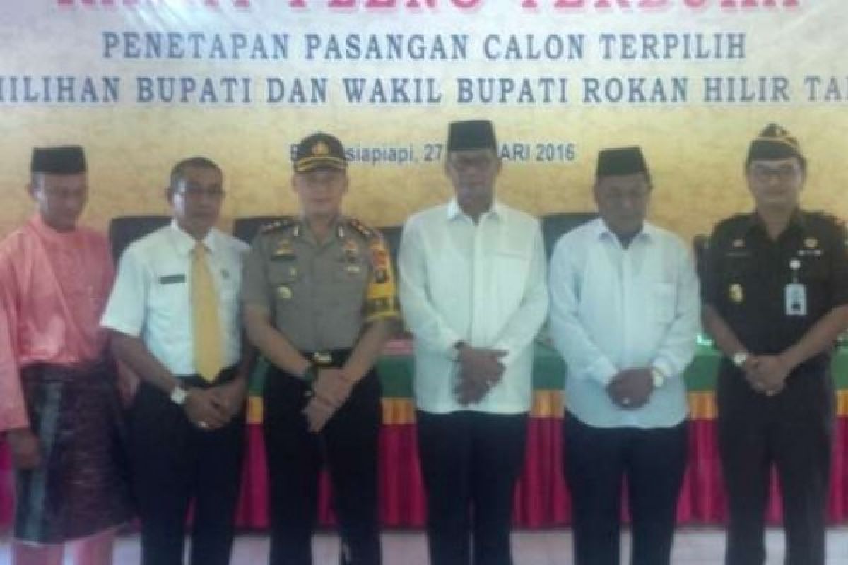 Hasil Pleno KPU, Suyatno-Jamiludin Pemenang Pilkada Rohil